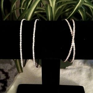 Rhinestone bracelets 🌺